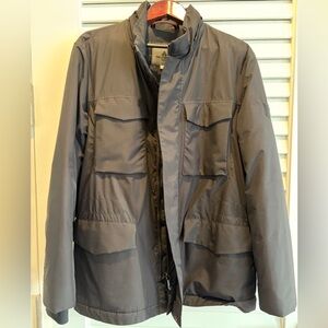 Peuterey Men's Black Military Field Jacket